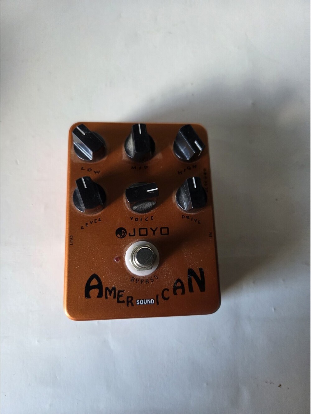 JOYO American Sound Analog Overdrive Effects Pedal for Electric Guitar SF2